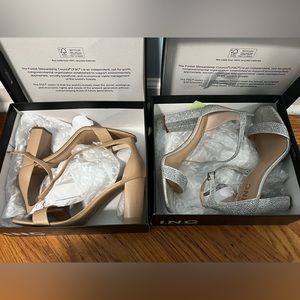 2 pairs of heels size 7.5 from I.N.C